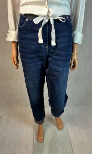Spodnie jeansowe granatowe