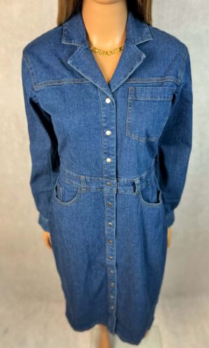 Sukienka midi jeansowa