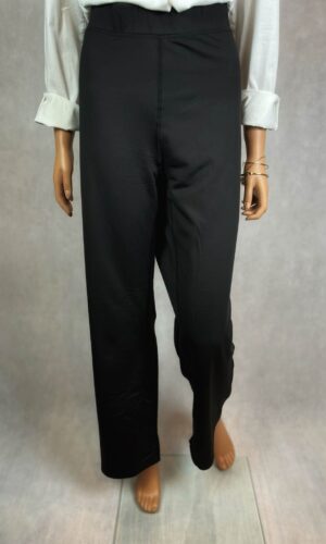 czarne spodnie z szeroką nogawką wysoki stan